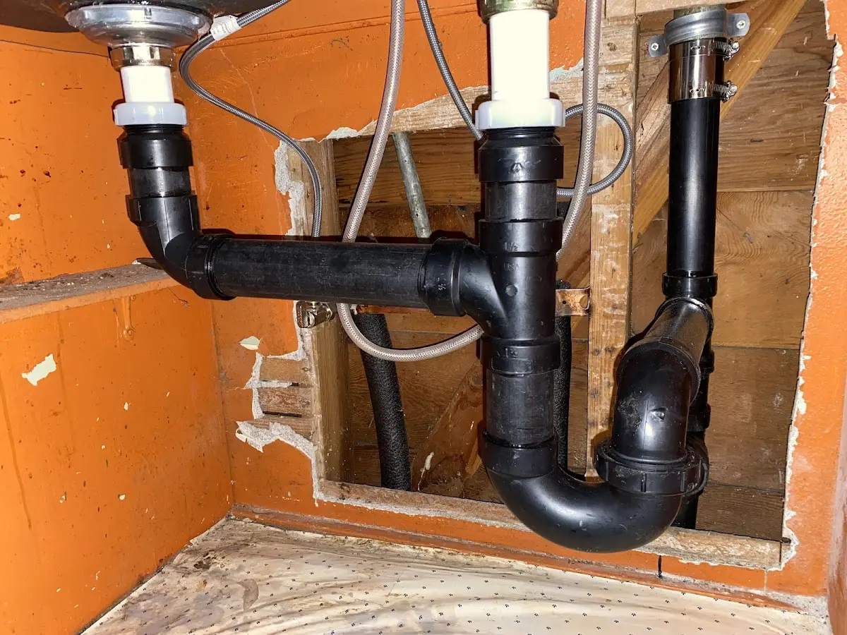 Professional Repiping Services equipment and tools on the job in Wayzata